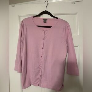 Ann Taylor Light Pink Knit Top